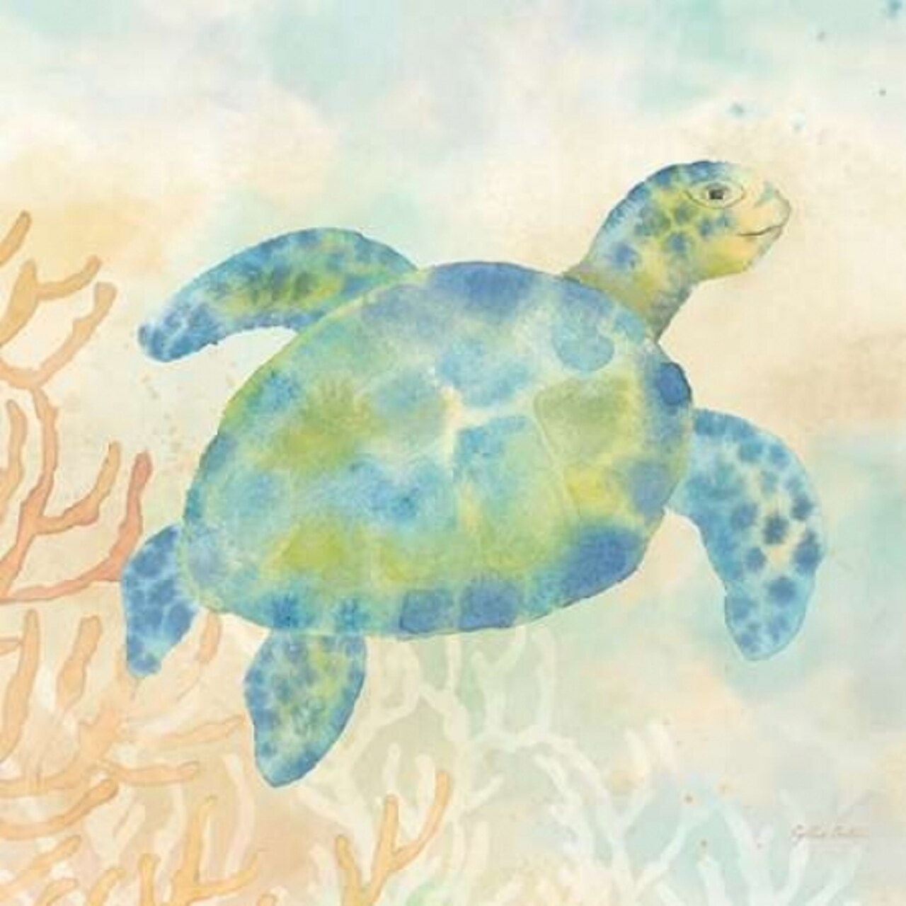 Under the Sea I Poster Print by Cynthia Coulter - Item # VARPDXRB9950CC